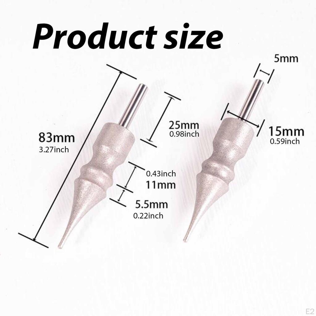 Leather Edge Burnish Kit Dye Tool Portable Clean Brush for DIY Leathercraft Projects Painting