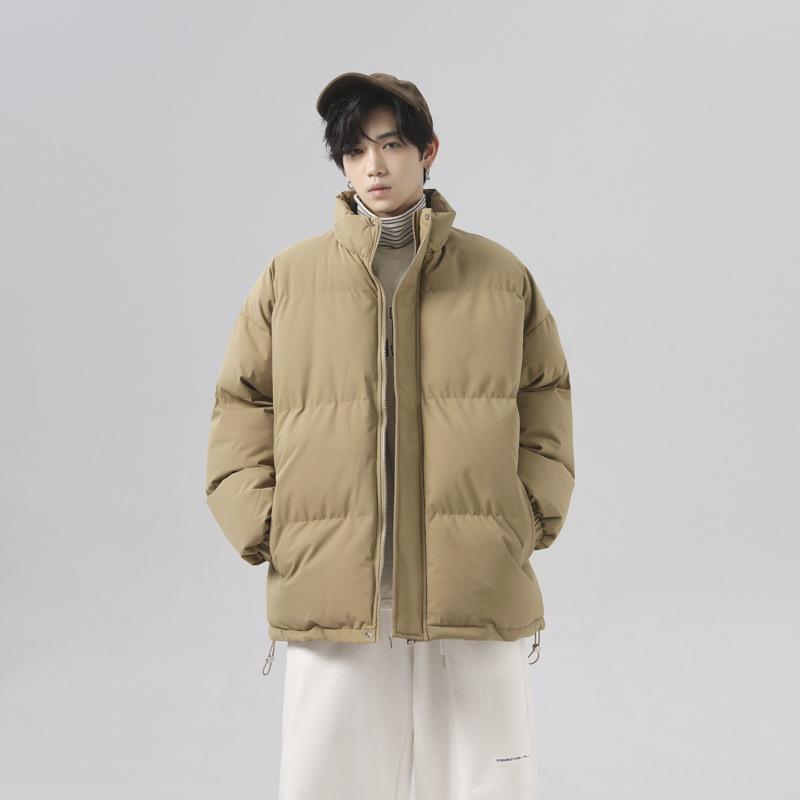 Cotton Suits Men and Women Same Style Winter Loose Standing Collar Waterproof Cotton Jacket Thickened Casual Cotton Jacket Couple Jacket