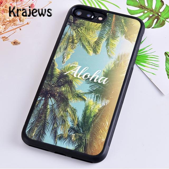 Aloha Hawaii Hawaiian Beach Palms For iPhone 17 Air 16 Phone Case Cover 15 14 Plus 12 13 Pro Max Fundas