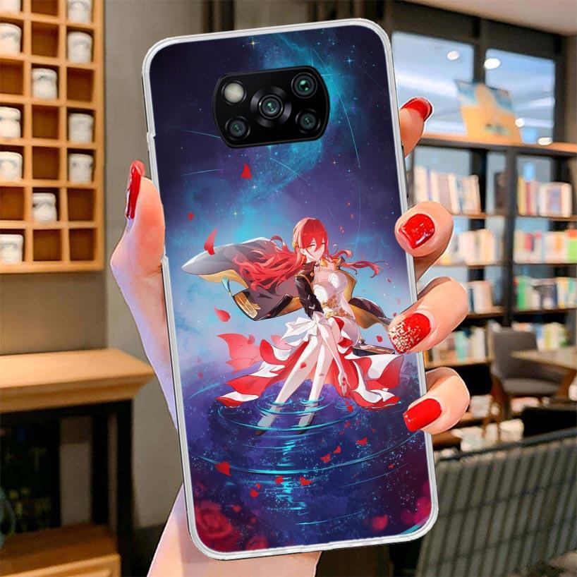 

Чехол для телефона Honkai Star Rail Himeko для Xiaomi Poco F7 Ultra X7 X6 X5 Pro M7 Redmi 15C 15 13C 13 12C 12 10C 10 9A 9C 9T 9 S Redmi 9C