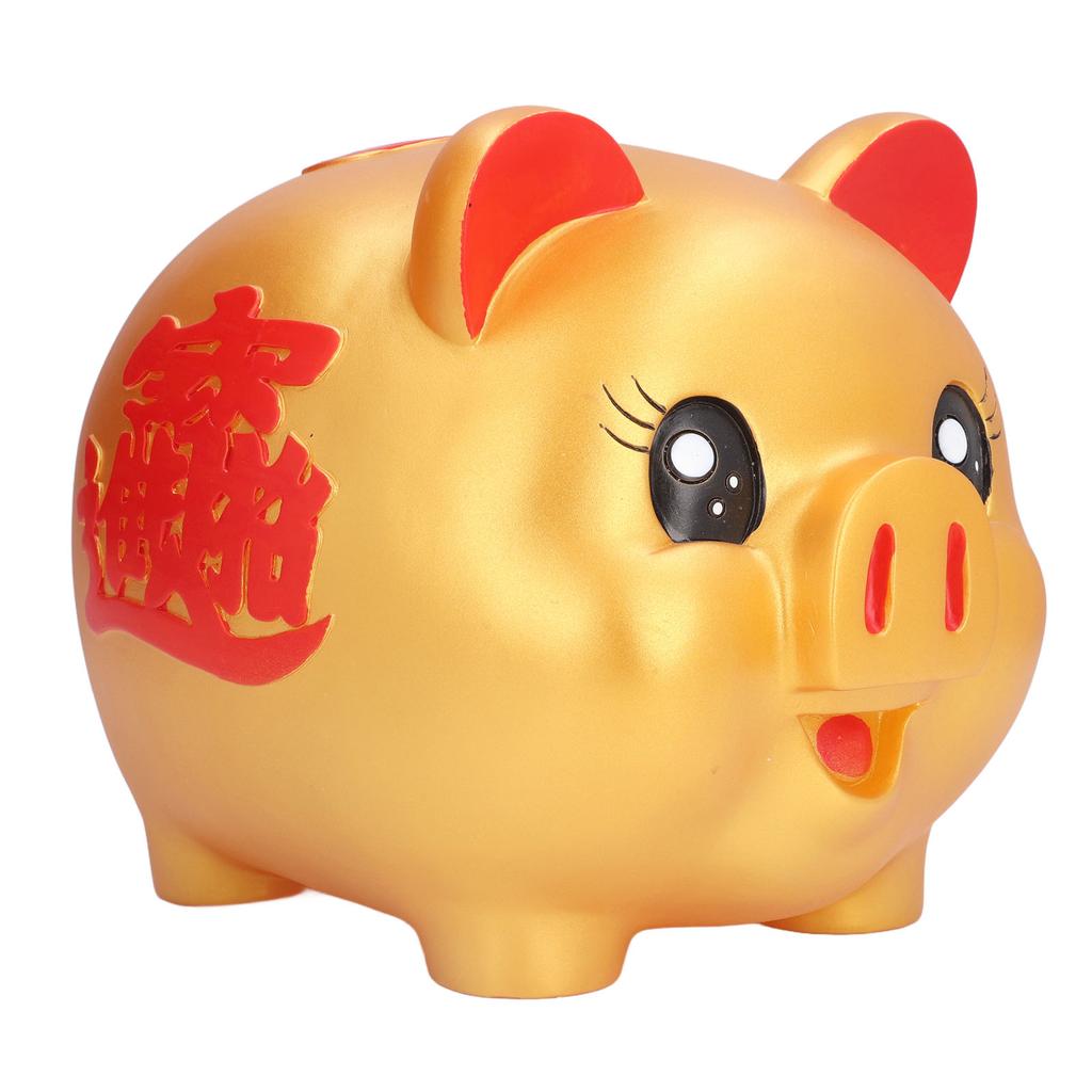 Salvadanaio Carino Forma di Maiale Cartone Animato Anti Caduta Monete Scatola Risparmio per Bambini Regalo Decorazione Casa Monete
