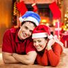 Chapeau de Père Noël de Noël Pour Adultes et Enfants Unisexe Velours Douillet Peluche Rouge Chapeaux de Noël Nouvel An Fournitures de Fête