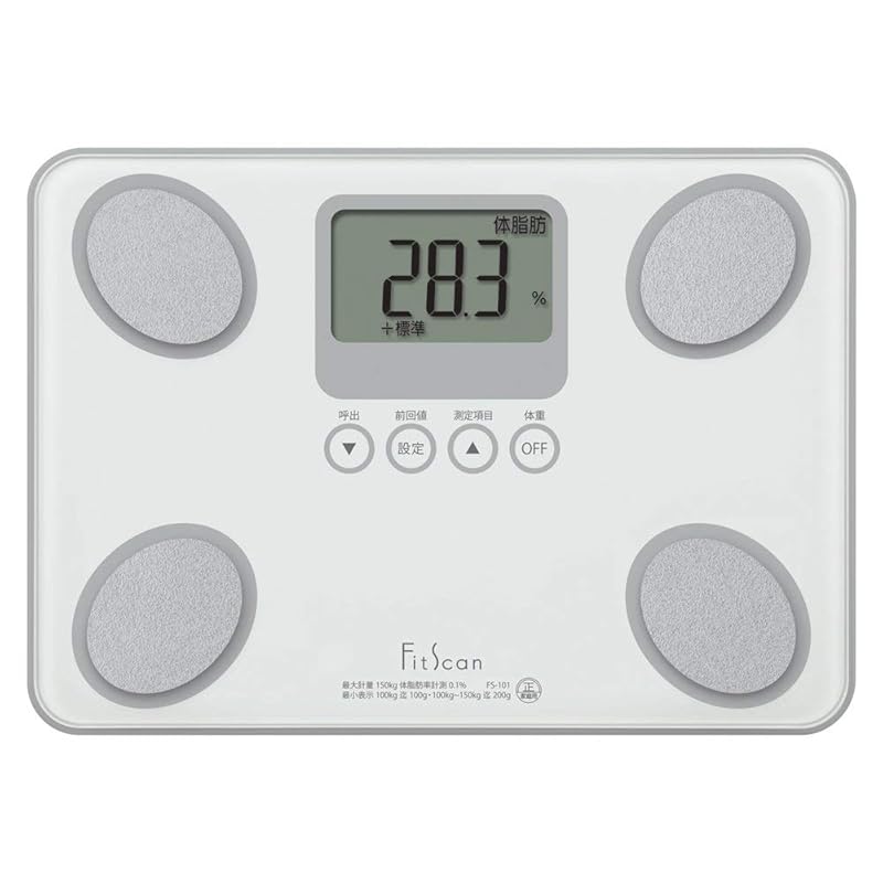 

Tanita body composition analyzer fit scan FS-101-WH (white) [product]