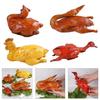 Realistic Roast Duck Model Artificial Roasted Chicken Realistic Sliced Boiled Chicken For Restaurant Display Photography