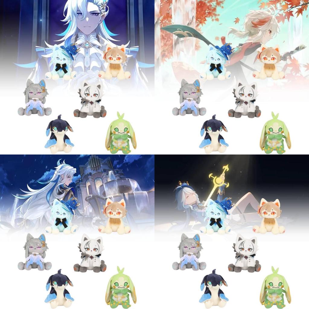 Adorable Genshin Impact Cat Plush Toy Soft And Cozy Anime Dragon Figurine