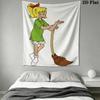 Bibi Blocksberg Wall Tapestry Aesthetic Wall Hanging Printed Fabric Blanket Decorative Tapestries for Bedroom Living Room Home Decor