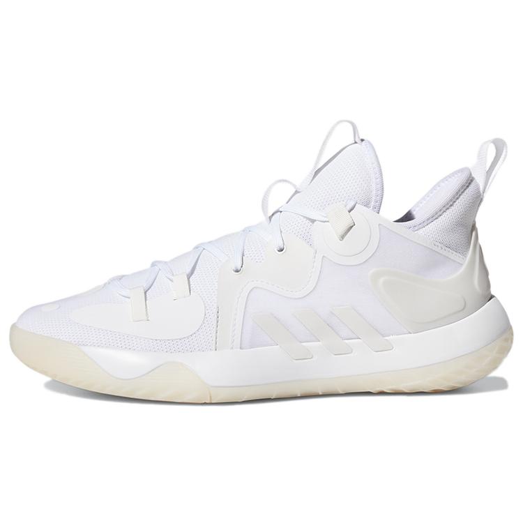 New Adidas Harden Stepback 2 Triple White FZ1385