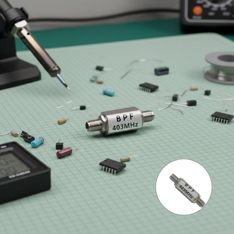 403MHz Frequency Bandpass Filter For Radio Astronomy Low Loss Bandpass Filter Electrical Equipment Accessories