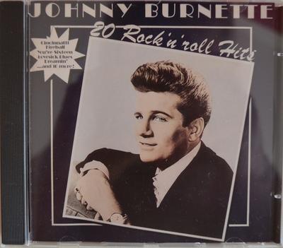 CD JOHNNY BURNETTE - 20 Rock 'n' Roll Hits  724383342525 EMI 1995 Japan Soul/Funk Used