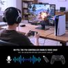 EJGAME Deck Plattform Controller Adapter Kompatibel mit allen PS5 Spielen Gyrosensor Vibrationsfunktion Tastenbelegung Turbo-Feuerfunktion Ein-Tasten-Kombination
