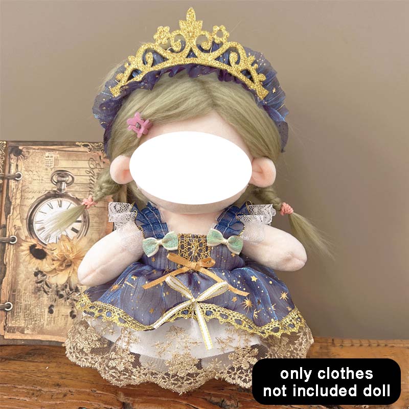 Cotton Doll Clothes Cute Dres JK Lolita Uniform Clothes for 20cm Cotton Doll DIY Dress Up Clothing Accessorie Toy For  Girl Gift