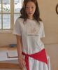 MARIE CLAIRE Peach Objet Short Sleeve T-Shirt (Magbts30Mwh)