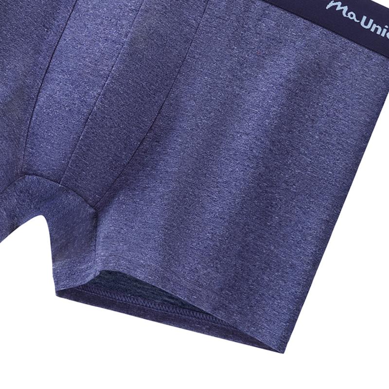 4 Piece Men's Panties Cotton Boxers For Man Underwear Elastic webbing Mens Underpants Sexy Trunks Boxershorts Calecon