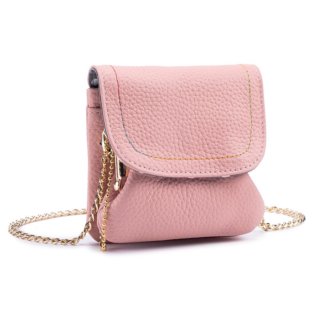 Fashion Women's Chain Change Bag Multifunctional Large-capacity Mouth Gold Bag Coin Bag Creative Storage Bag
