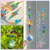 Set of 460 Creative Sun Catcher Crafting Set Rainbow Pendant Beading Supplies Jewelry Ornament Window Garden Decoration