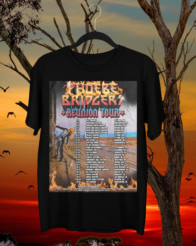 Phoebe Bridgers Tour 2023 Poster Gift For Fan S to 5XL Unisex T-Shirt XL