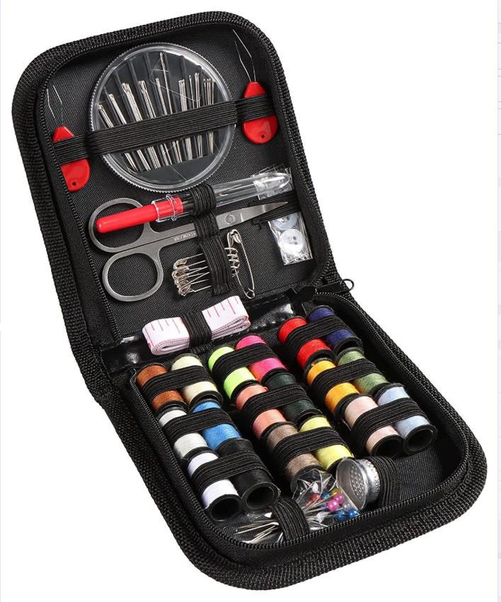 Portable Needle and Thread Kit - Home DIY Sewing Tool Set, Household Sewing Box