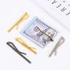 1Pc New Metal Bifold Money Clip Bar Wallet Replace Parts Spring Clamp Cash Holder Dollar Cash for Men Women