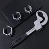 With 3 Card Slots Adjustable Faucet Wrench Sink Plumbers Wrench  Plumbing Repair Tools
