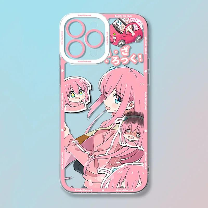 Anime Bocchi The Rock Cute Case For Xiaomi Redmi Note 14 13 12 Pro Plus 5G 4G Redmi 15C 14C 13 13C 12 12C 9 9A 10C A5 A3 Cover