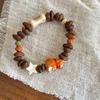 Dog Coffee Bean Bead Bracelet Fish Jewelry Accessories Fashionable Irregular Bracelet  Unisex