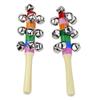 Colorful Rainbow Handheld Baby Rattle Toy for Early Childhood Development