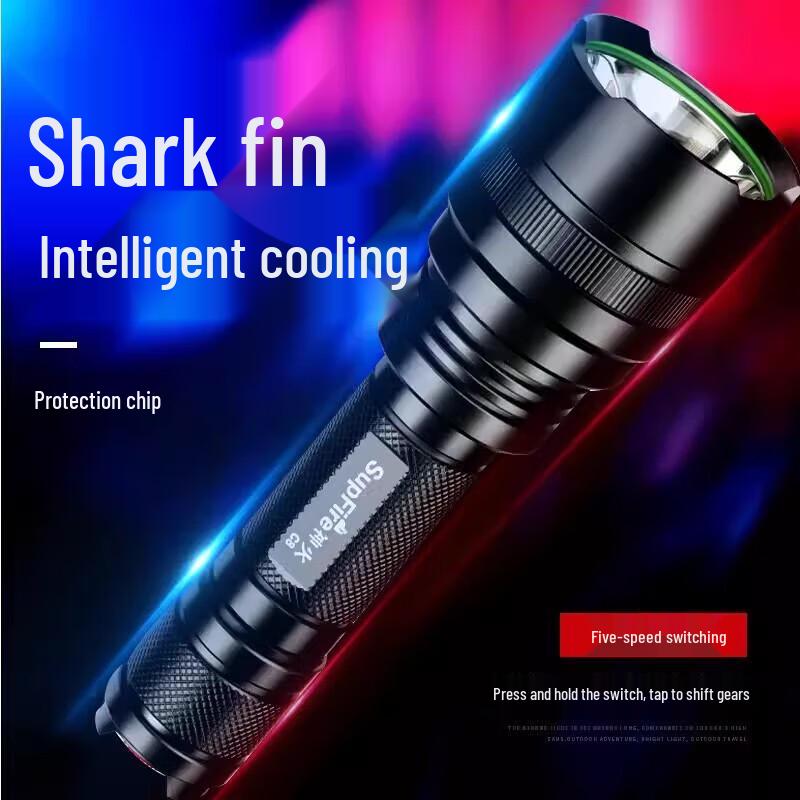 SupFire C8-R5 Rechargeable LED Flashlight