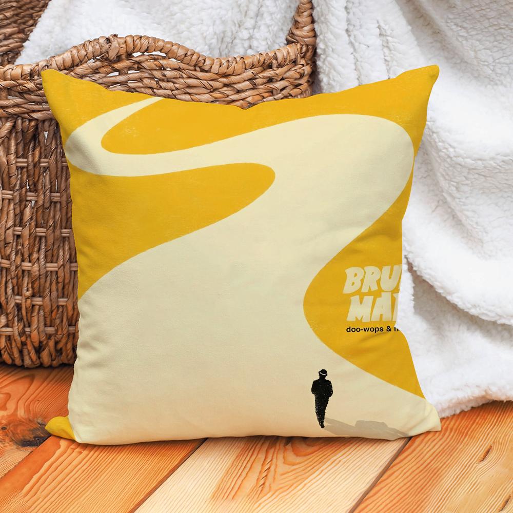 Singer Bruno Mars Pillow Case Home Decoration Cushion Cover Suitable For Office Sofa Bedroom Car