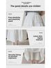 Witte Hoge Taille Slim Midi Rok - Koreaanse Stijl, Zoet & Elegant