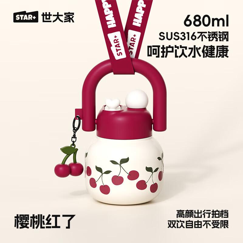 UU Large Capacity Insulated Straw Tumbler