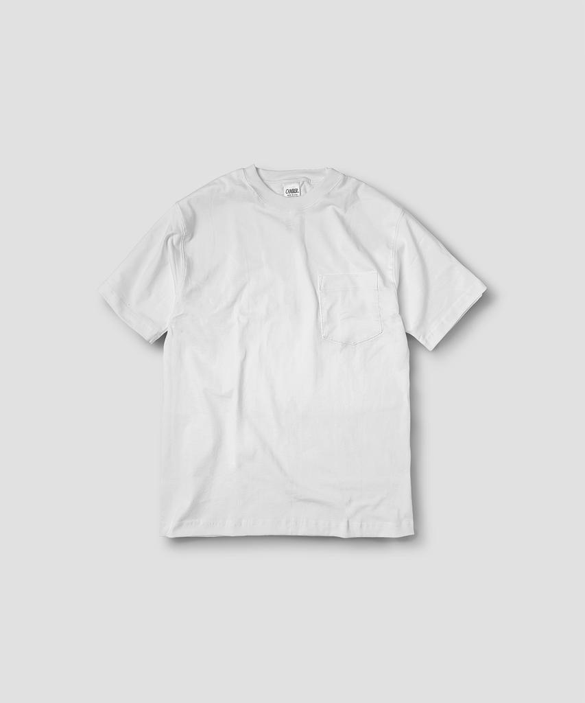 Kaembeoseupocheuweeo Max Weight Pocket T-Shirt, White (Type A)