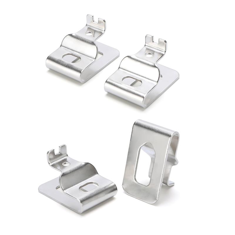 6/12/18Pcs Replacement Belt Clip Hook Manganese Steel Drill Tool Clips Hook Kit With Screws Hang Buckle