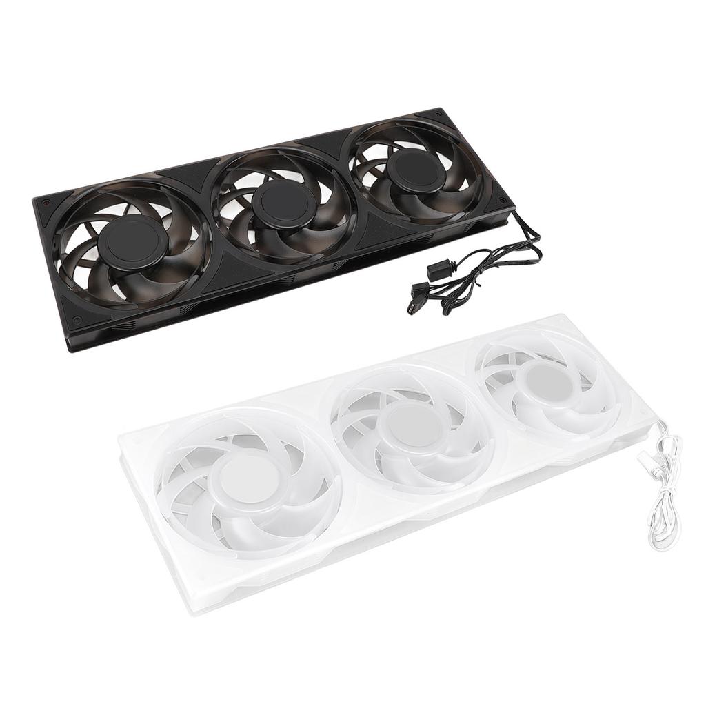 360mm 3 In 1 Computer Case Fan 5V ARGB 2200RPM 4 Pin PWM MFDB Dynamic Pressure Bearing 7 Blades Quie