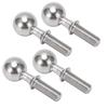 4 szt. Śruba z głowicą kulową ze stali nierdzewnej z czopem kulowym dla ARRMA INFRACTION 6S 1/7 dla TYPHON 6S 1/8 Samochód RC Srebrny