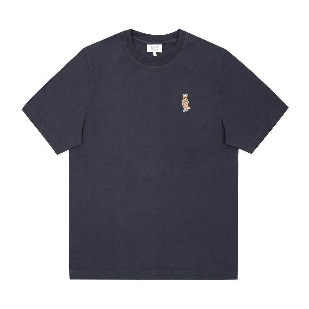 MaiSon KiTune Men S dreSSed Fox PaTch T ShirT 0422 QM00101KJ7025 0422 (M)