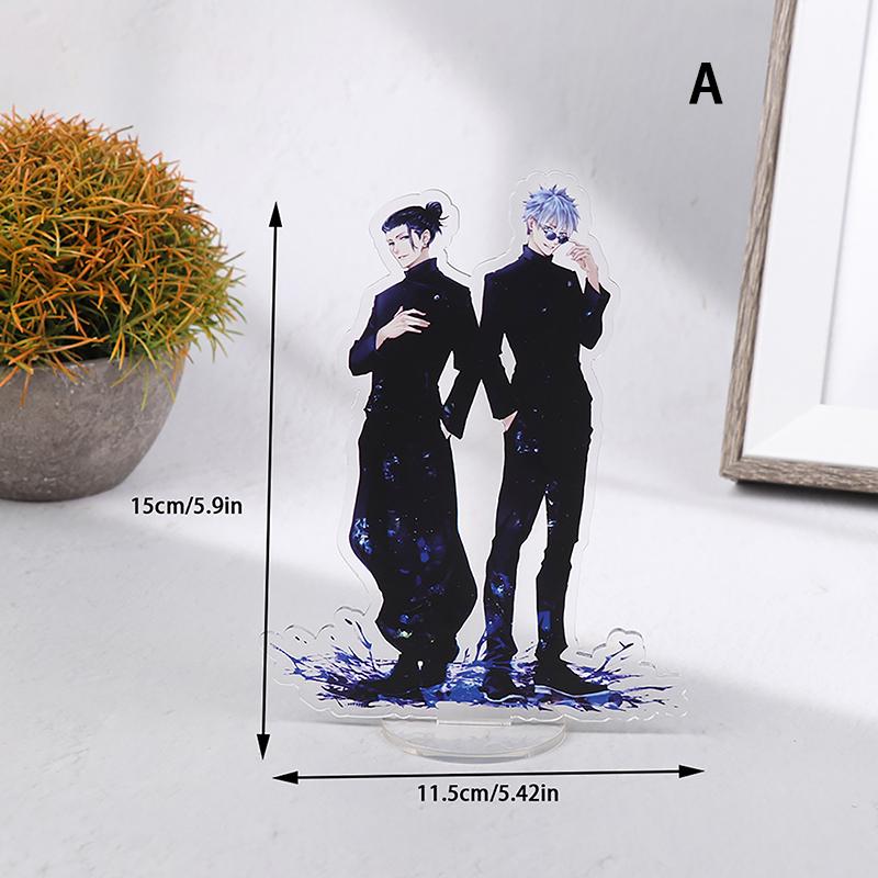 

Аниме Фигурка Дзюдзюцу Кайсен на акриловой подставке Модель Годзё Сатору Итадори Юджи Фусигуро Мегуми Косплей Фигурка Декор для рабочего стола Игрушки as the picture