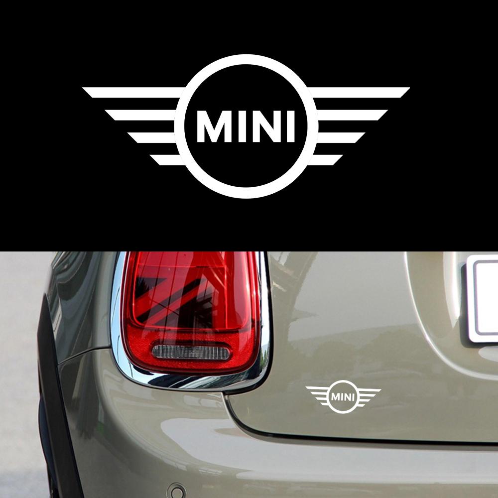 Car Logo Sticker Badge Body Trunk Decor Decal Accessories Auto Styling For MINI Cooper JCW WORKS R55 R56 F55 F56 R57 R58 R59 Btrme66