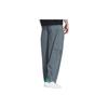 adidas ×CHARR FW22 Pure Color Flip-Cuff Pocket Detail Loose Knit Sports Pants Unisex Bottoms Blue HR3479