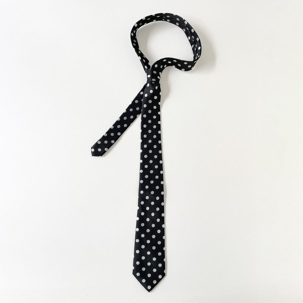 Long Leopard Print Necktie Korean JK Uniform Necktie Belt Accessories  Uniform Suit