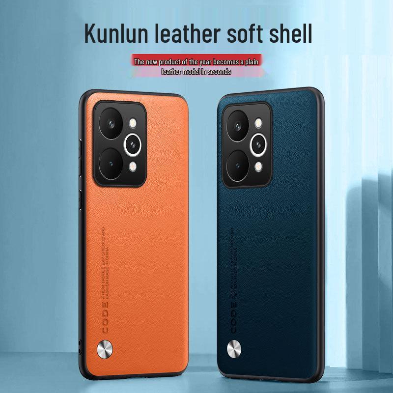 Realme 15 Pro Leder Schutzhülle - Vollumschließend, Schlichtes Design