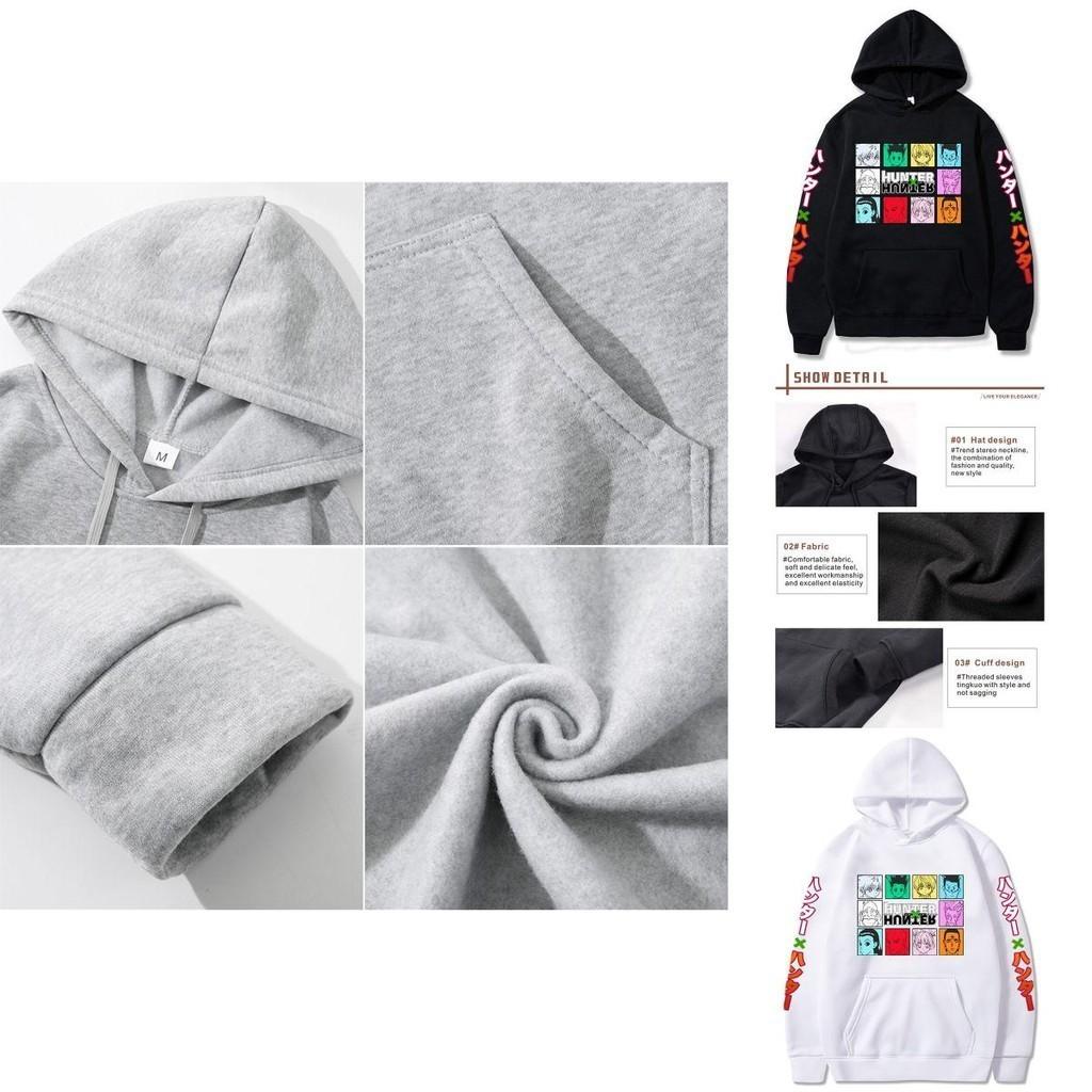 Stylish Hunter X Hunter Hip Pop Sport Hoodie Pullover Jumper Sweater For All Ages