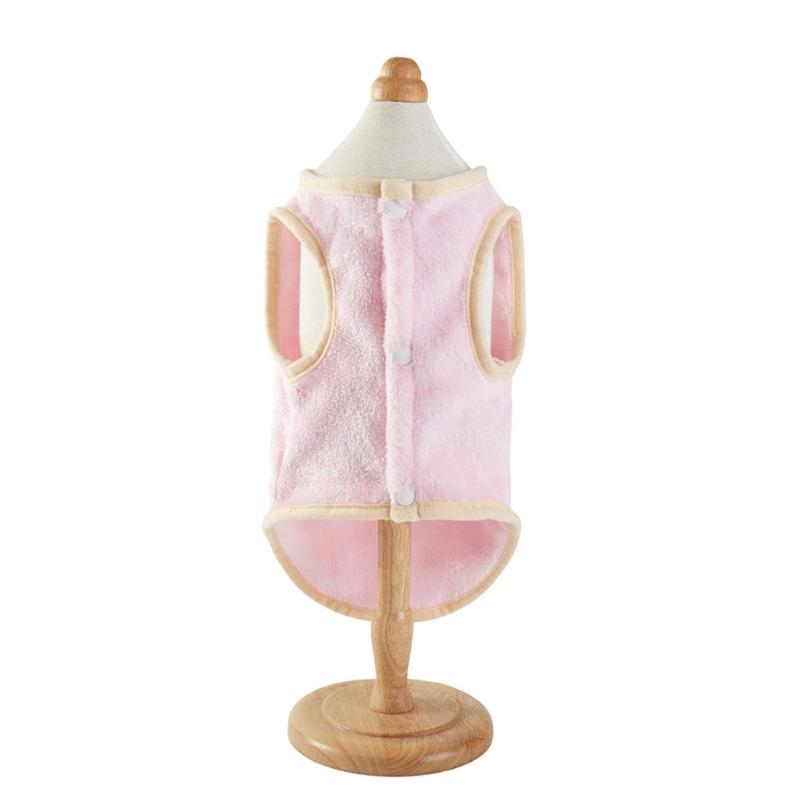 Hundefell Flauschige Einfache Flauschige Weste für Mittlere, Große Hunde Weiche Einfarbige Kleidung Cartoon Flügel Pullover Frühling Pyjama