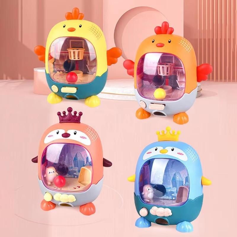 Non-Toxic Kids Desktop Game Chicken Shooting Penguin Football Toy Finger Ejection Parent -Child Interactive Puzzle Toys