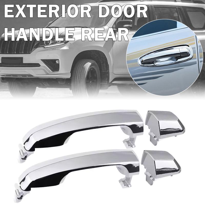 Rear Left Right Outer Door Handle For Toyota Prado Landcruiser 4Runner 2010 2011 2012 2013 2014 2015 2016 2017 69211-60090