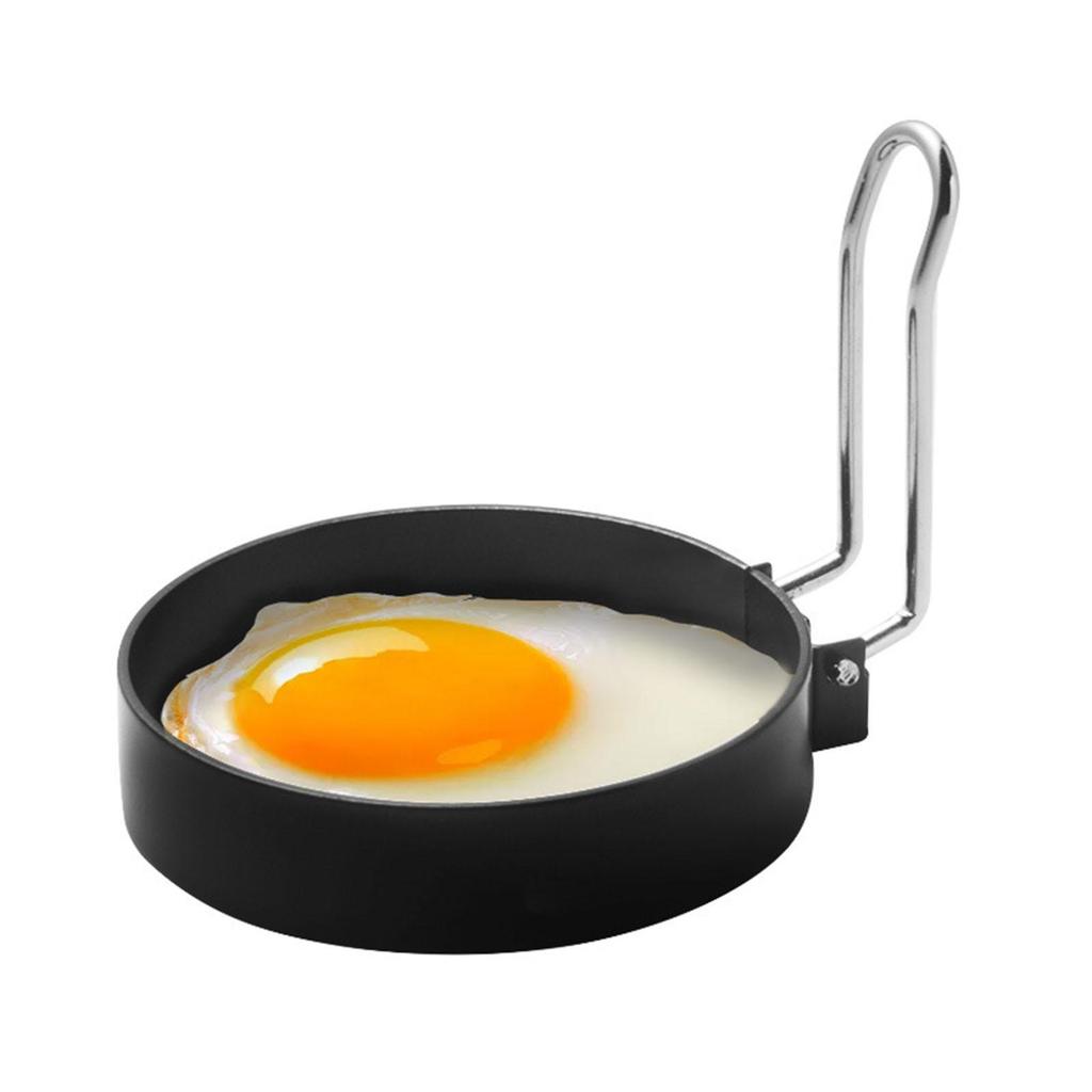 Nonstick Egg Frying Mold Round Pancake Mold Kit Iron Silicone for Muffins Sandwich Home Kitchen Tools