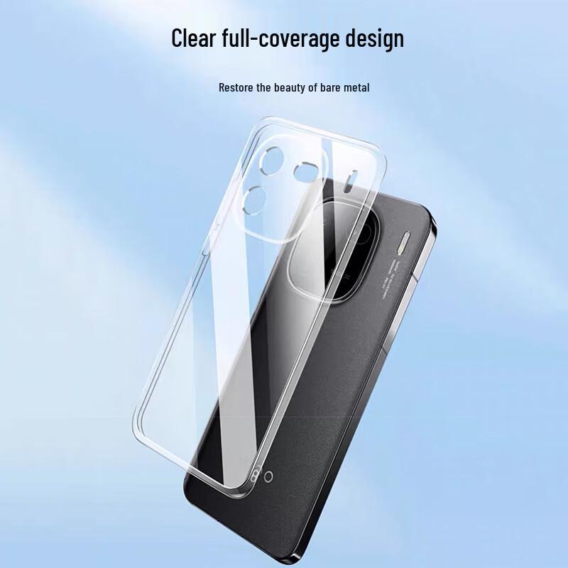 KMaxAI Clear Protective Case for Vivo iQOO