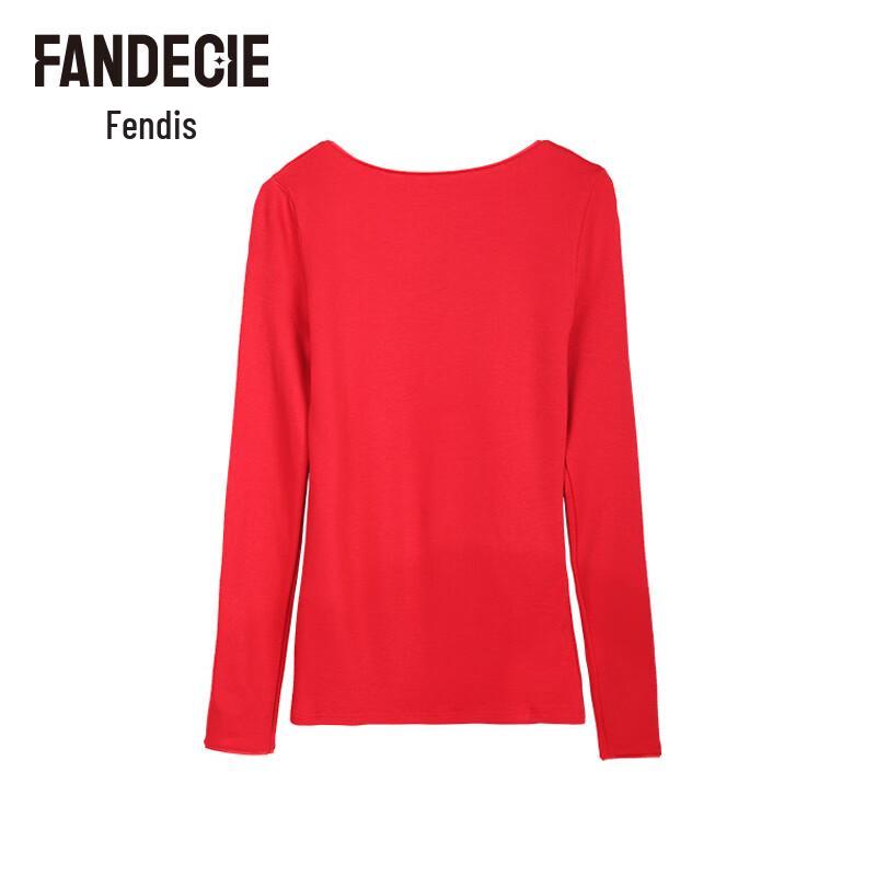 Женский термотоп с подкладкой, с круглым вырезом M