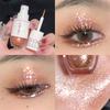 DIKALU Orso Palla da Bowling A Lacrima Ombretto Liquido Trucco Occhi Palpebra Inferiore Perla Super Scintillante Glitter Polvere Fine Scintillante