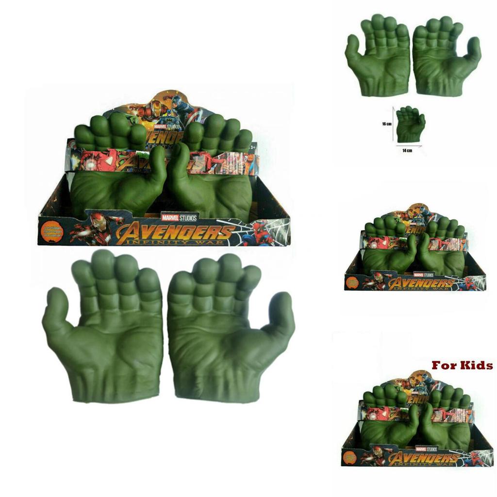 Incredibile Hulk Mani Smash Guanti Cosplay Avengers Peluche Regalo per Feste
