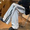 MEDE Men's Striped Ice Silk Quick Dry Casual Pants